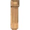Ekena Millwork Traditional Craftsman Smooth Bracket w/ Offset Brace, Western Red Cedar, 7 1/2"W x 24"D x 28"H BKT0806X24X28TRA04SWR - alternate 4